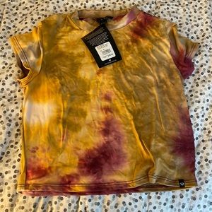 True Religion Tye Dye crop top